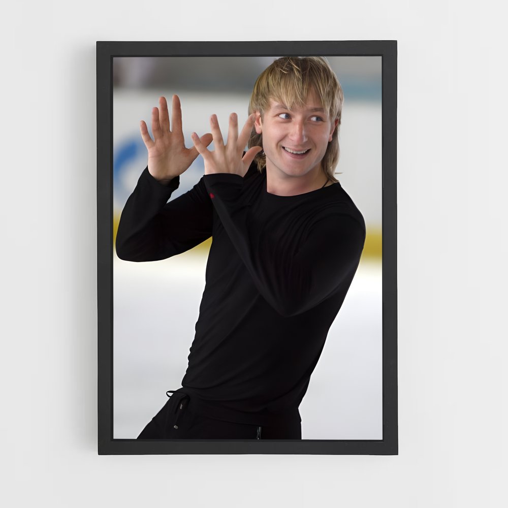 Poster Evgeni plushenko canadiens – affiche Patinage artistique (vue 2)